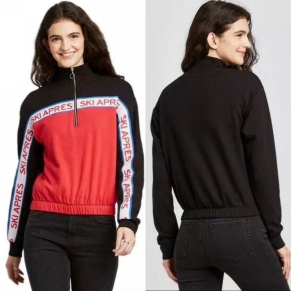 Chic NWT APRES SKI Zip Sweatshirt XL Extra-Large - Picture 14 of 14